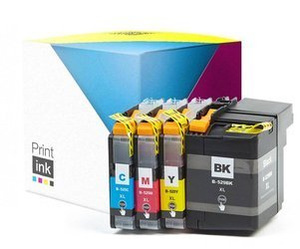 Zgodny Komplet Tuszy do Brother LC529 + LC525 DCP-J100 DCP-J105 MFC-J200 PR-LC529XL