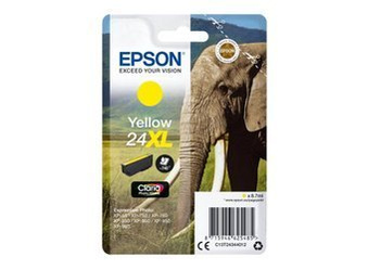 Tusz oryginalny Epson 24XL [T2434] [C13T24344012] [Żółty]