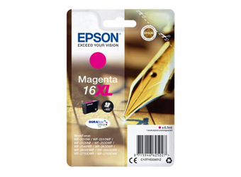 Tusz oryginalny Epson 16XL [T1633] [C13T16334012] [Magenta]