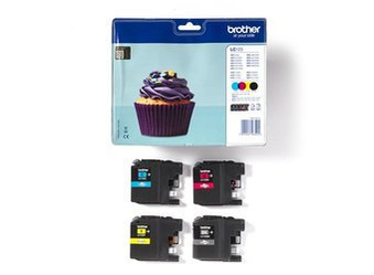 Tusze oryginalne Brother LC123VALBP [CMYK] [Zestaw]