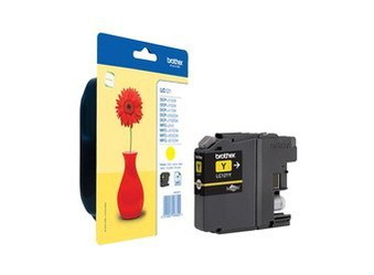 Tusz oryginalny Brother LC121Y [Żółty]