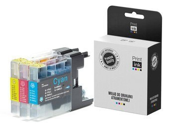 Tusze zamienniki Brother LC1280XLRBWBP [CMY] [Trzypak] marki Print.ink