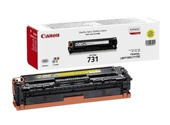 Toner oryginalny Canon 731Y [CRG731Y] [6269B002] [Żółty]
