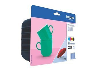 Tusze oryginalne Brother LC227XLVALBP [CMYK] [Zestaw]