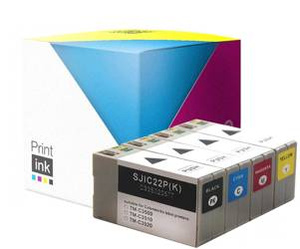 Tusze zamienniki Epson SJIC22 [CMYK] zestaw marki Print.ink