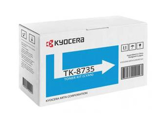 Toner oryginalny Kyocera TK-8735C [1T02XNCNL0] [Niebieski]