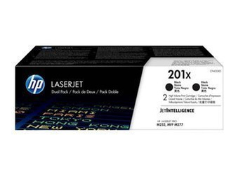 Toner oryginalny HP 201X [CF400XD] [Czarny] [Dwupak]