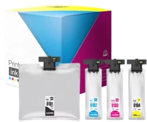 Tusze zamienniki Epson T01DP XXL [CMYK] marki Print.ink