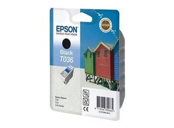 Tusz oryginalny Epson T036 [C13T03614010] [Czarny]
