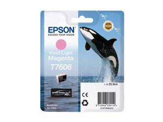 Tusz oryginalny Epson T7606 [C13T76064010] [Jasna Magenta]