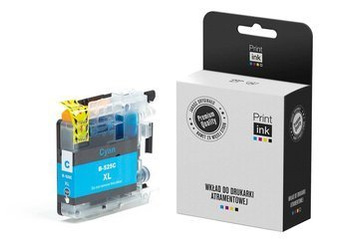 Tusz zamiennik Brother LC525XL-C [Niebieski] marki Print.ink