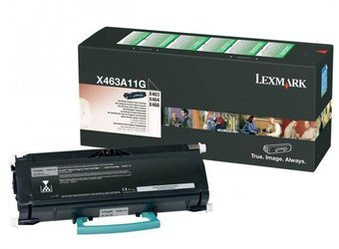 Toner oryginalny Lexmark X463A11G [Czarny]