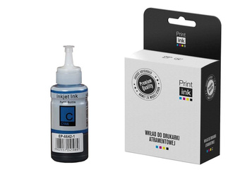 Tusz zamiennik Epson T6642 [C13T66424A] [Niebieski] marki Print.ink