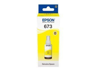 Tusz oryginalny Epson 673 [T6734] [C13T67344A] [Żółty]