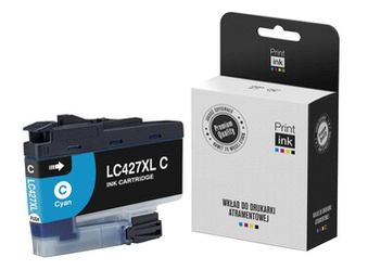 Tusz zamiennik Brother LC427XL C [Niebieski] marki Print.ink