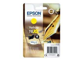 Tusz oryginalny Epson 16XL [T1634] [C13T16344012] [Żółty]