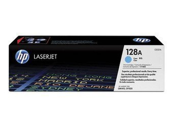 Toner oryginalny HP 128A [CE321A] [Niebieski]