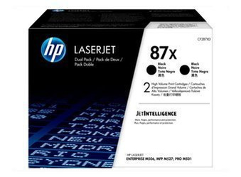 Toner oryginalny HP 87X [CF287XD] [Czarny] [Dwupak]