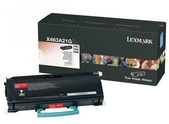 Toner oryginalny Lexmark X463A21G [Czarny]