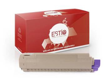 Toner zamiennik OKI 45862839 [Niebieski] marki Estio