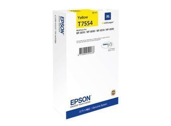 Tusz oryginalny Epson T7554 XL [C13T755440] [Żółty]