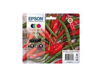 Tusze oryginalne Epson 503 [C13T09Q64010] [CMYK] [Zestaw]