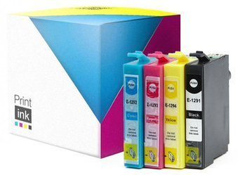 Tusze zamienniki Epson T1295 [C13T12954012] [CMYK] zestaw marki Print.ink