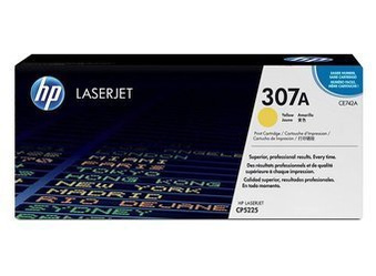 Toner oryginalny HP 307A [CE742A] [Żółty]