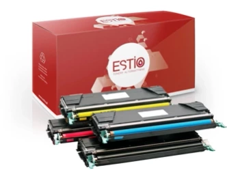 Tonery zamienniki Lexmark X746H1KP [CMYK] marki Estio