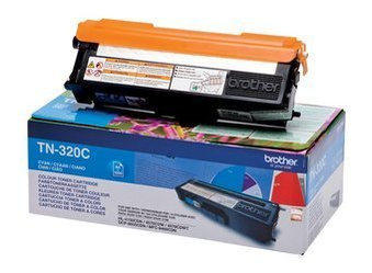Toner oryginalny Brother 320 [TN320C] [Niebieski]
