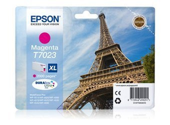Tusz oryginalny Epson T7023 XL [C13T70234010] [Magenta]