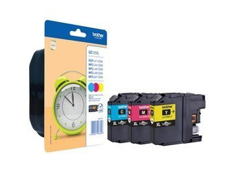 Tusze oryginalne Brother LC125XLRBWBP [CMY] [Trzypak]