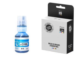 Tusz zamiennik Brother BTD100C [Niebieski] marki Print.ink