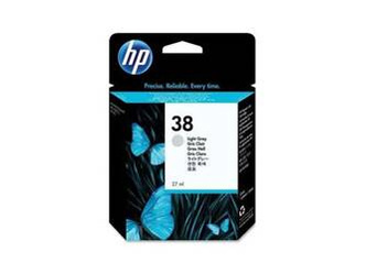 Tusz oryginalny HP 38 [C9414A] [Jasno Szary]