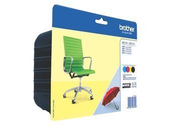 Tusze oryginalne Brother LC229XLVALBP [CMYK] [Zestaw]