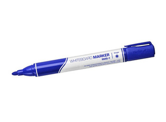 Marker Suchościeralny Rystor Niebieski Okrągła Końcówka