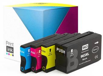 Tusze zamienniki HP 963XL [CMYK] zestaw marki Print.ink