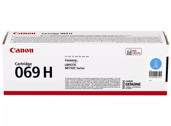 Toner oryginalny Canon 069H [5097C002] [Niebieski]