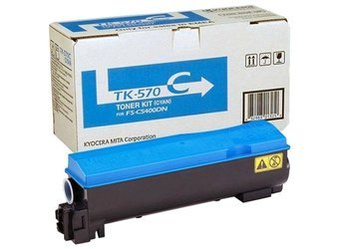 Toner oryginalny Kyocera TK-570C [1T02HGCEU0] [Niebieski]