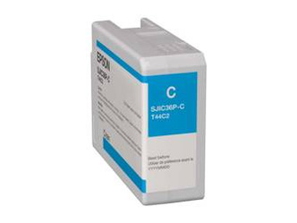 Tusz oryginalny Epson SJIC36P-C [C13T44C240] [Niebieski]