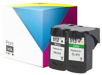 Tusze zamienniki Canon PG-512 + CL-513 [CMYK] zestaw marki Print.ink