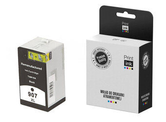 Tusz zamiennik HP 907XL [T6M19AE] [Czarny] marki Print.ink
