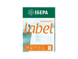 Etykiety Samoprzylepne Igepa 70 x 67,7 100 Arkuszy