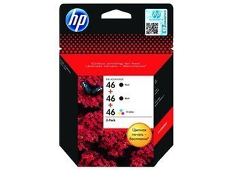 Tusze oryginalne HP 46 [F6T40AE] [CMYK] [Zestaw]