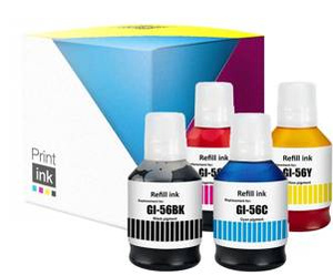 Tusze zamienniki Canon GI-56 [CMYK] zestaw marki Print.ink