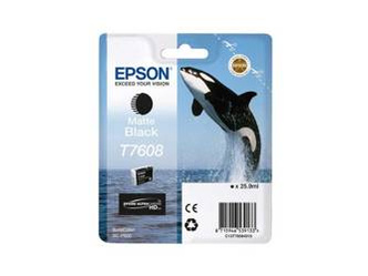 Tusz oryginalny Epson T7608 [C13T76084010] [Matowy Czarny]