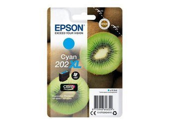 Tusz oryginalny Epson 202XL [C13T02H24010] [Niebieski]