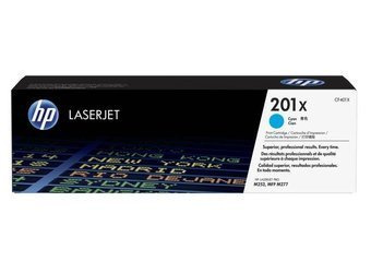 Toner oryginalny HP 201X [CF401X] [Niebieski]