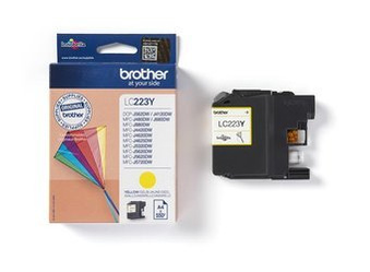Tusz oryginalny Brother LC223Y [Żółty]