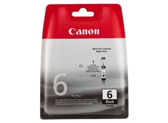 Tusz oryginalny Canon BCI-6BK [4705A002] [Czarny]